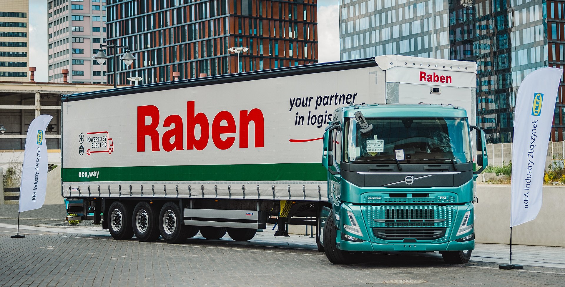 IKEA Volvo Raben electric Truck