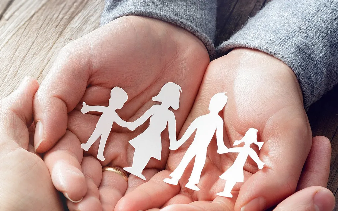 Family protected hands 