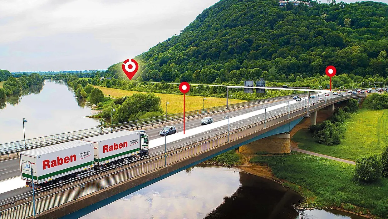 Raben ETA in transport