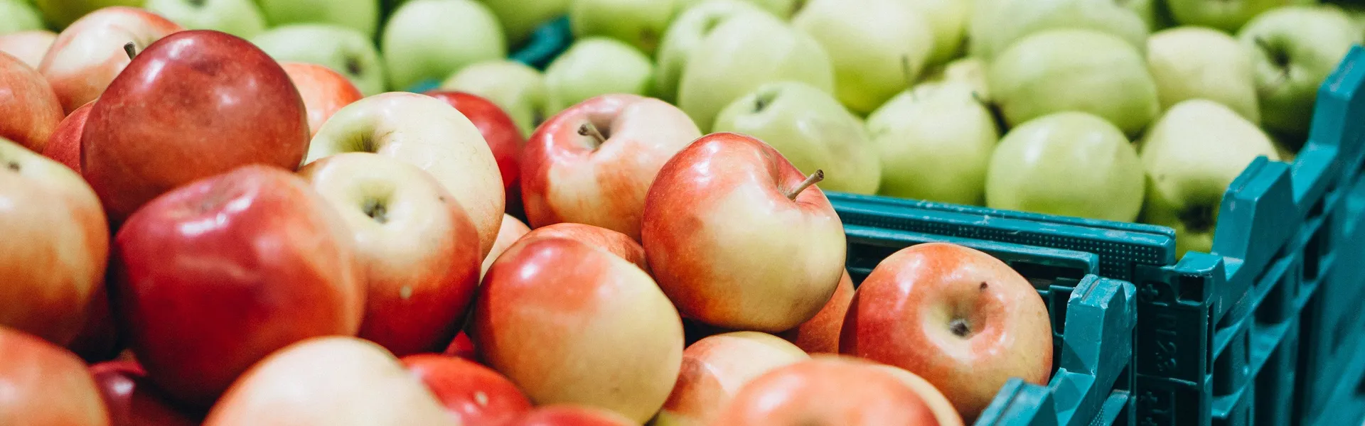 Transported apples