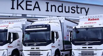 camioane electrice in Raben