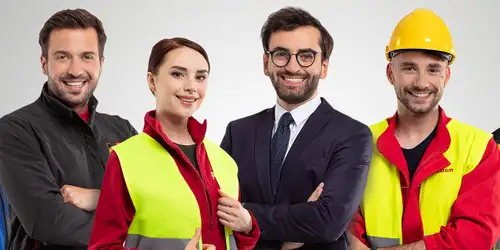 The large team of rabbinic employees