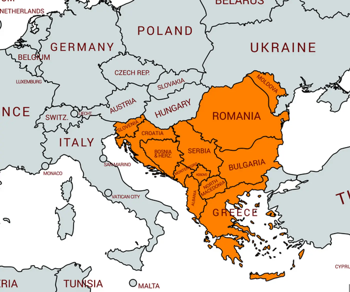 Trasporto Italia - Balcani 