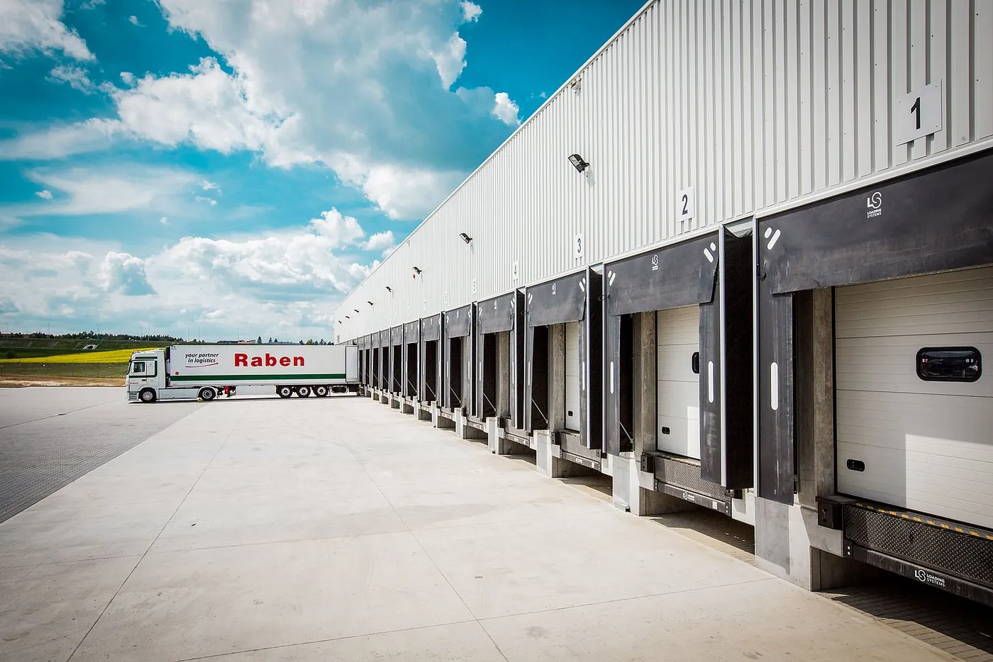 Raben warehouse in Odessa