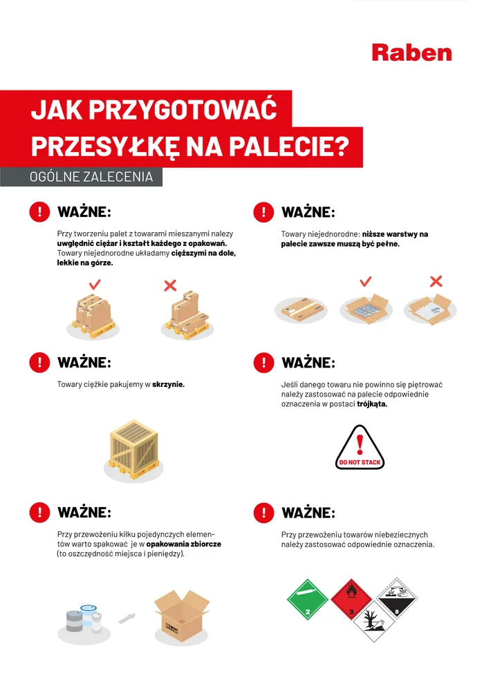 Jak przygotować przesyłkę na palecie cz.2