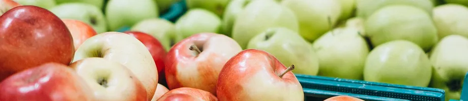 Transported apples