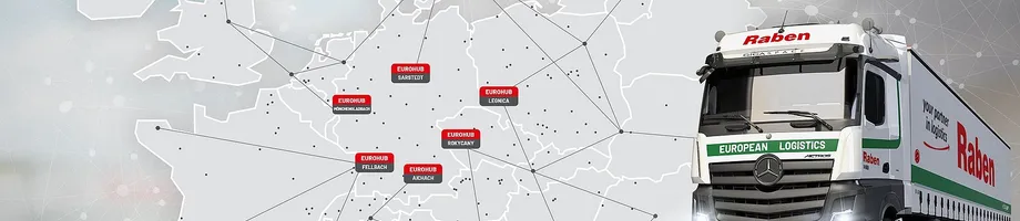 Europe with Eurohub depots