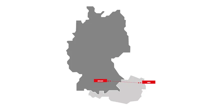 Transporte Österreich - Deutschland