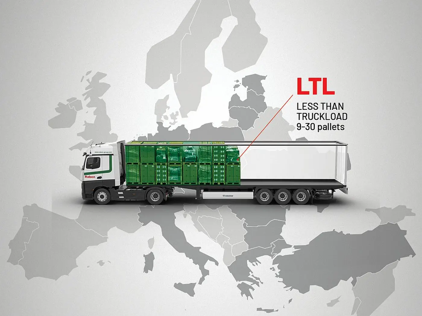 LTL transport netwerk Europa