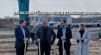 Spatenstich: Raben Group baut neuen Kontraktlogistikstandort