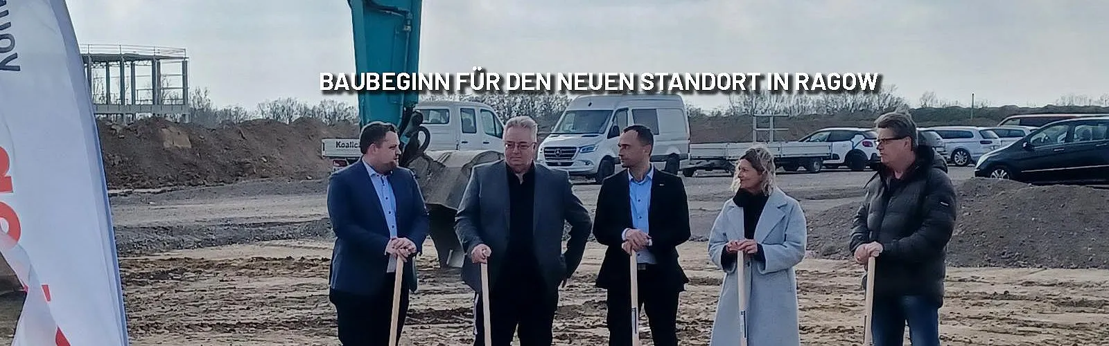 Spatenstich: Raben Group baut neuen Kontraktlogistikstandort