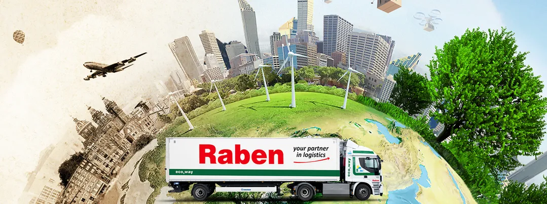 grafica camion Raben