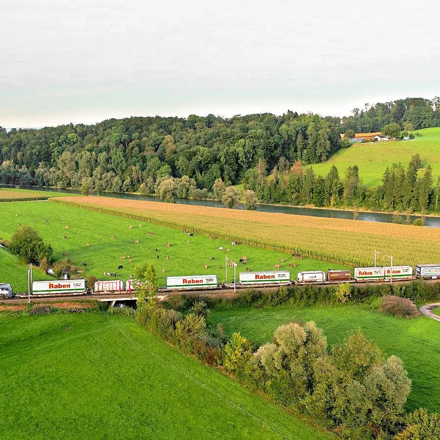 Raben intermodaal in Italië