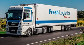 Camion transport Raben