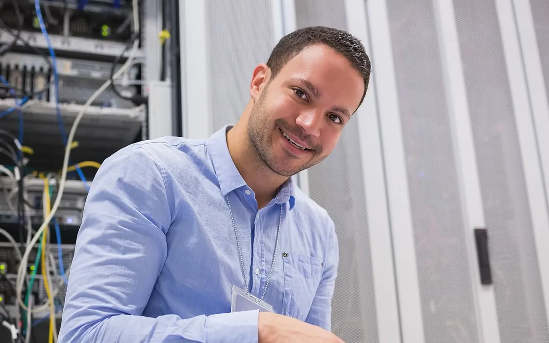 Employee from the IT department of Raben Group