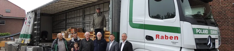 Medizintechnik: Raben organisiert Hilfstransport nach Polen