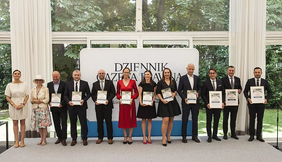 1 miejsce Raben w TSL kategoria logistyka