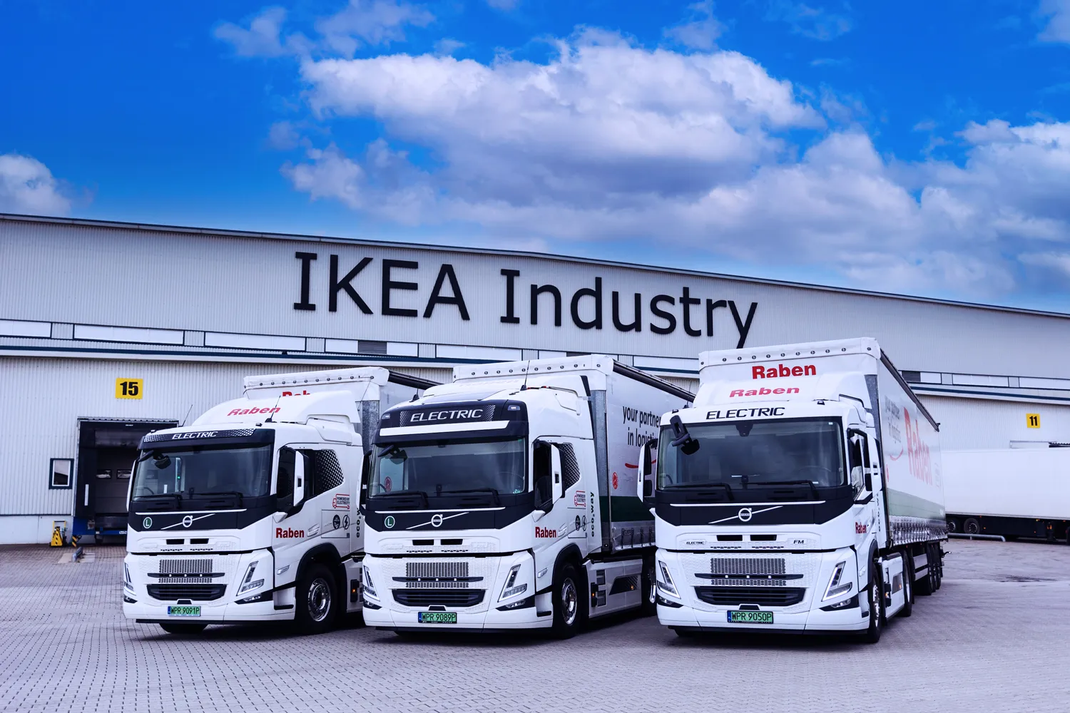 Transport Elektro-LKW