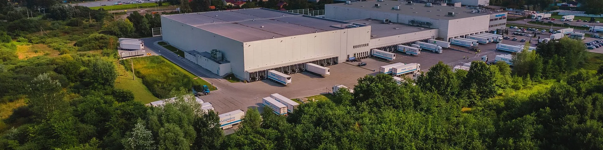 Fresh Logistics Polska warehouse hall with controlled temperature