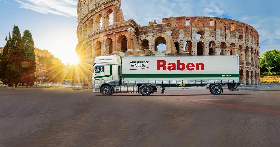 [Translate to English:] Trasporti groupage Italia Europa con Raben Group 