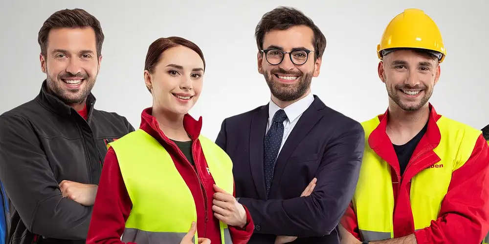 The large team of rabbinic employees