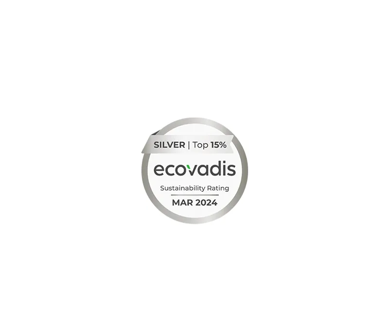 Серебряная награда EcoVadis 