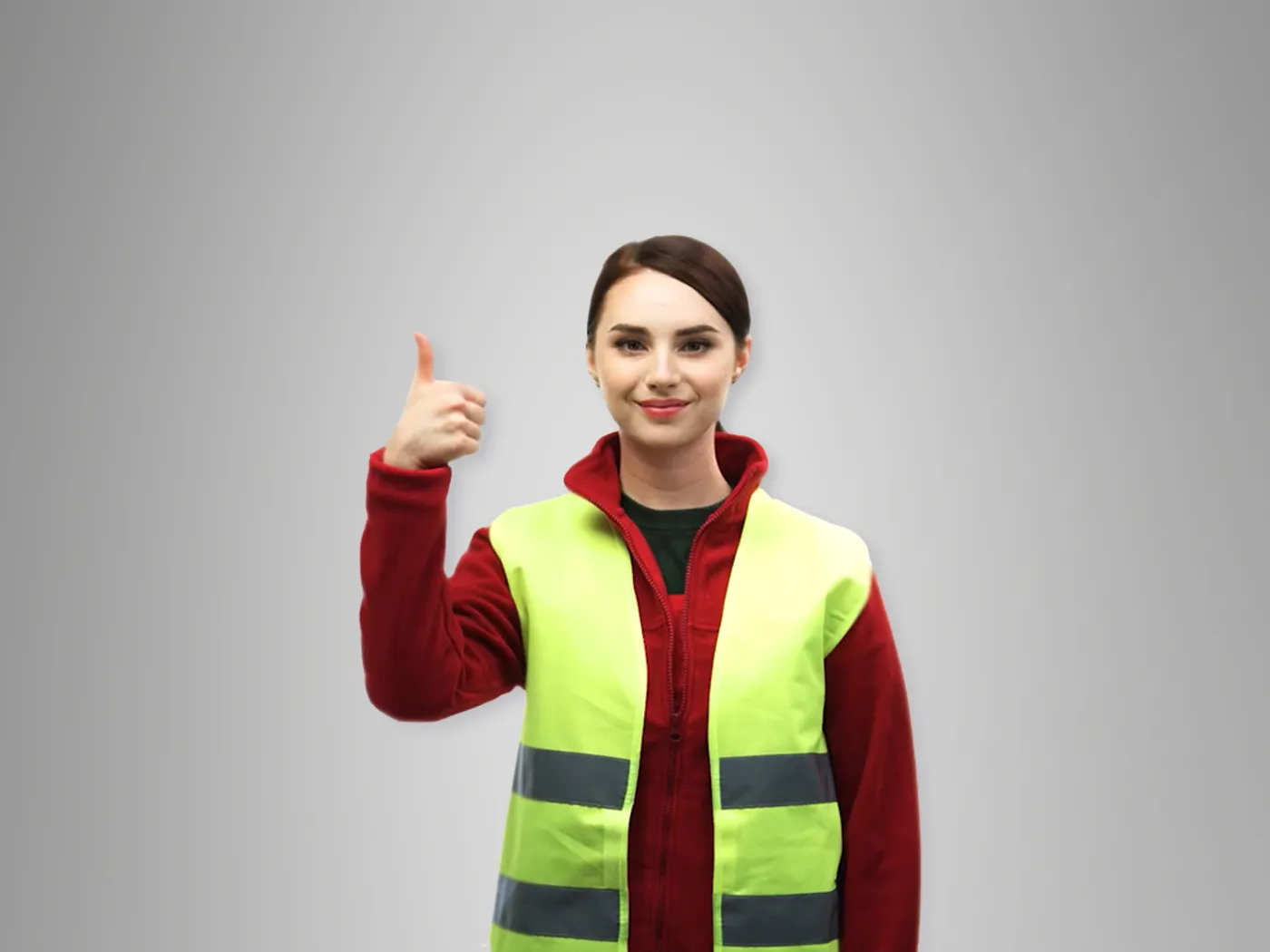 Stránka s formulářem potvrzení zaměstnance Raben