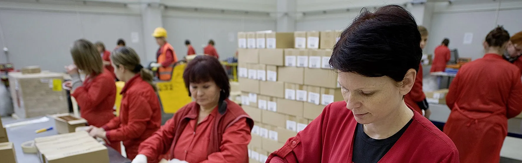 Raben workers