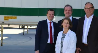 Raben Gütersloh feiert Erweiterung ihres Umschlaglagers