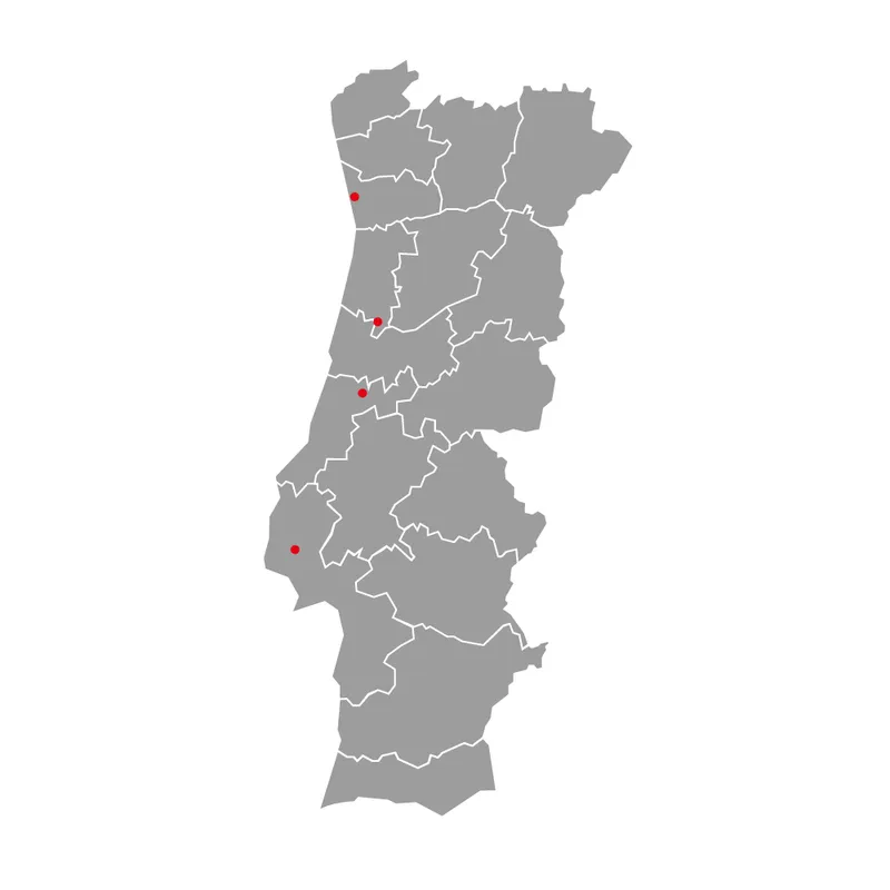 Raben Logistikdienstleistungen in Portugal