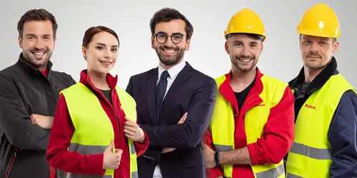 The large team of rabbinic employees