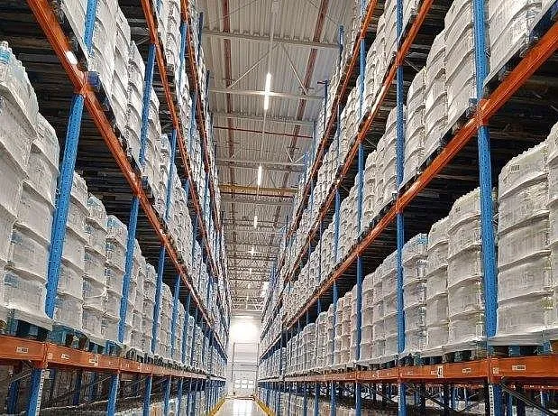 wnętrze magazynu Raben w Gdańsku