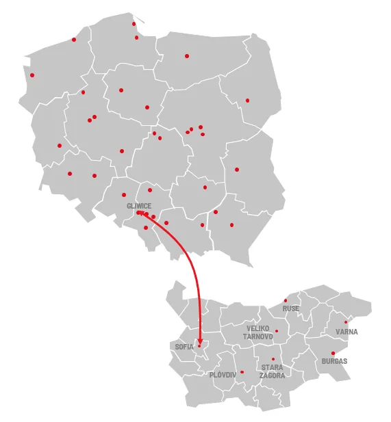 Transport do Bułgarii