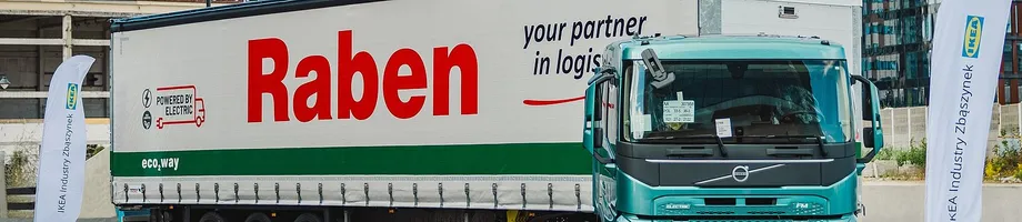 IKEA Volvo Raben electric Truck