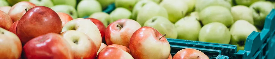 Transported apples