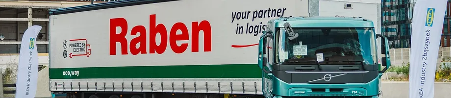 IKEA Volvo Raben electric Truck