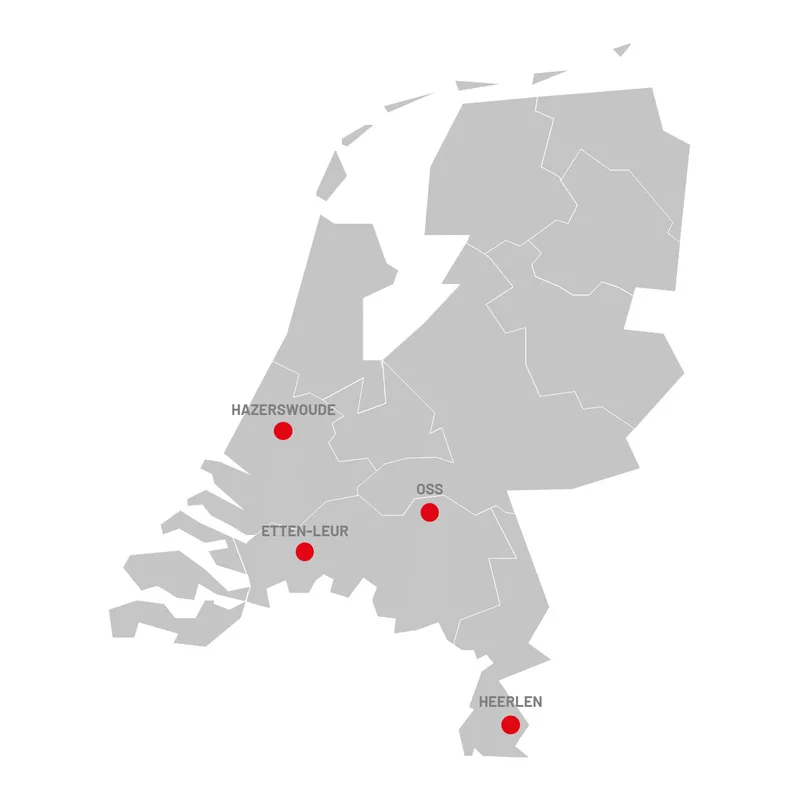 Locaties Raben Nederland