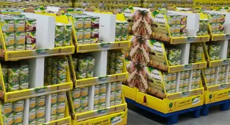 Raben raktár Bonduelle