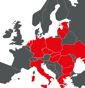 Raben Group offices are located in 15 European countries.