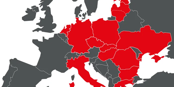 Europa map Raben