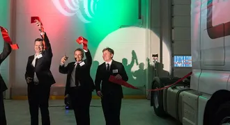 Nupaky logisztikai központ megnyitó