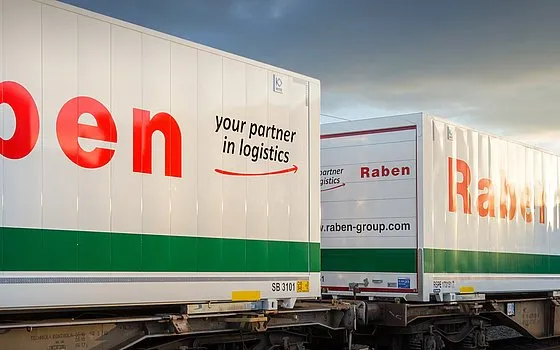 Intermodal transport Raben Group