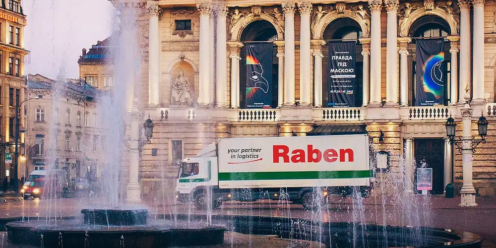 Raben transport na wschód