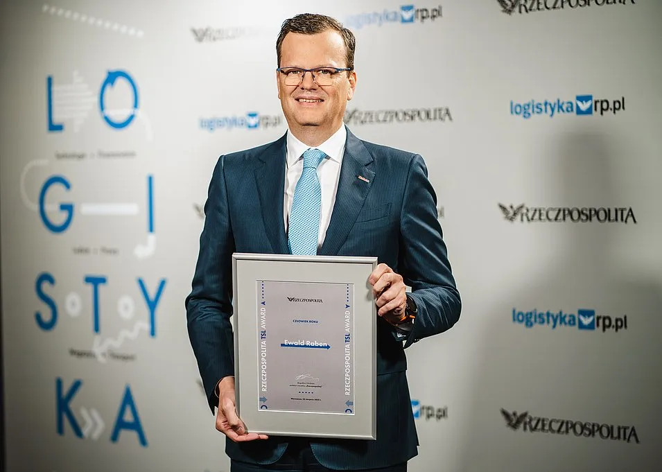 Ewald Raben człowiek roku "Rzeczpospolita"
