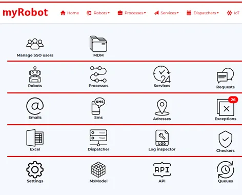 MyRobot platform Raben