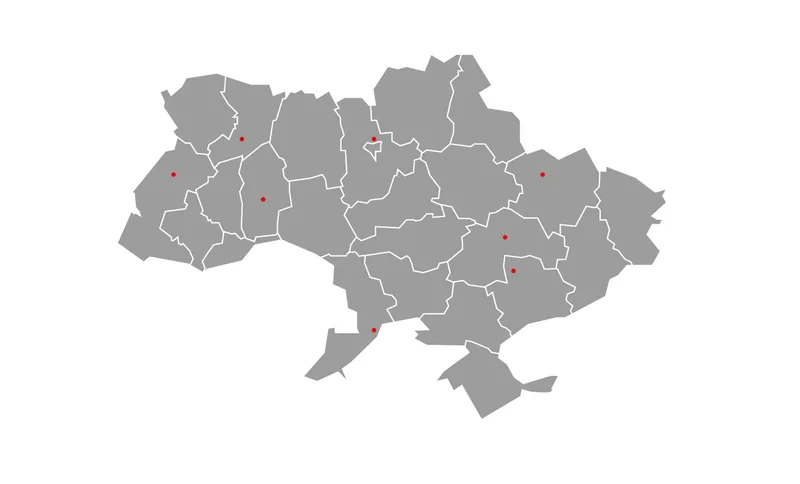 Карта Украины 