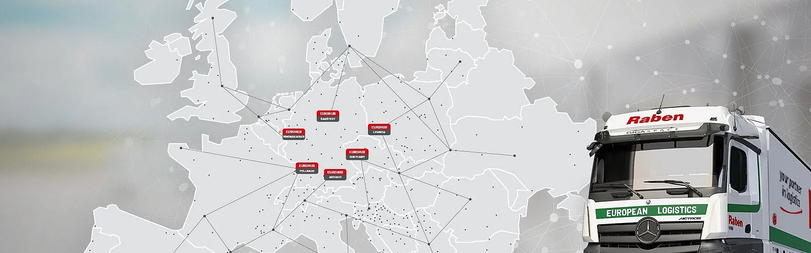 Verkehrsnetz in Europa