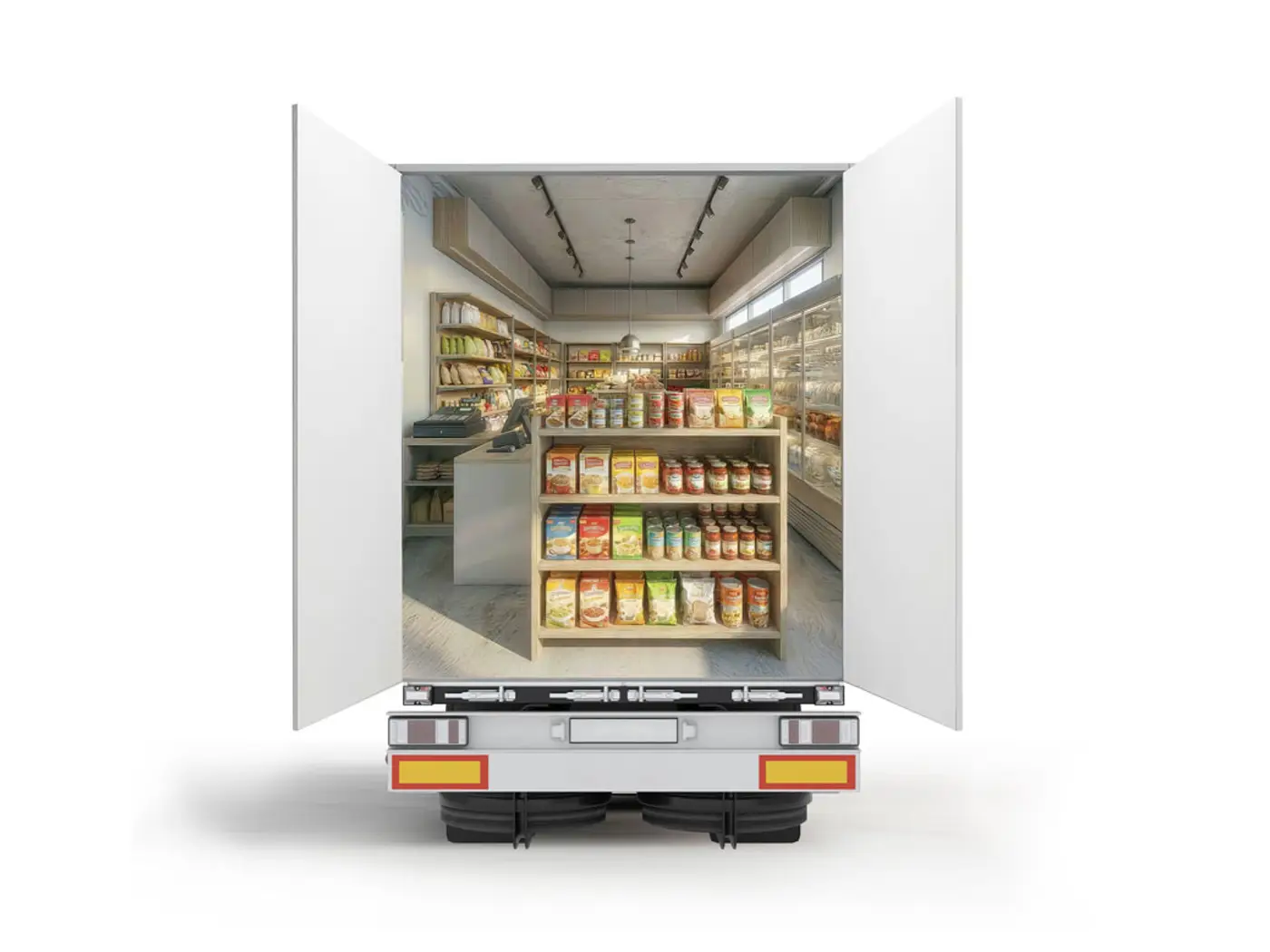 camion produse alimentare