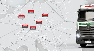 Europe with Eurohub depots