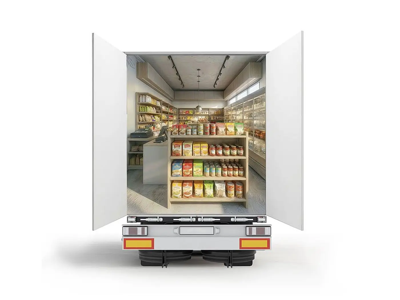 camion produse alimentare